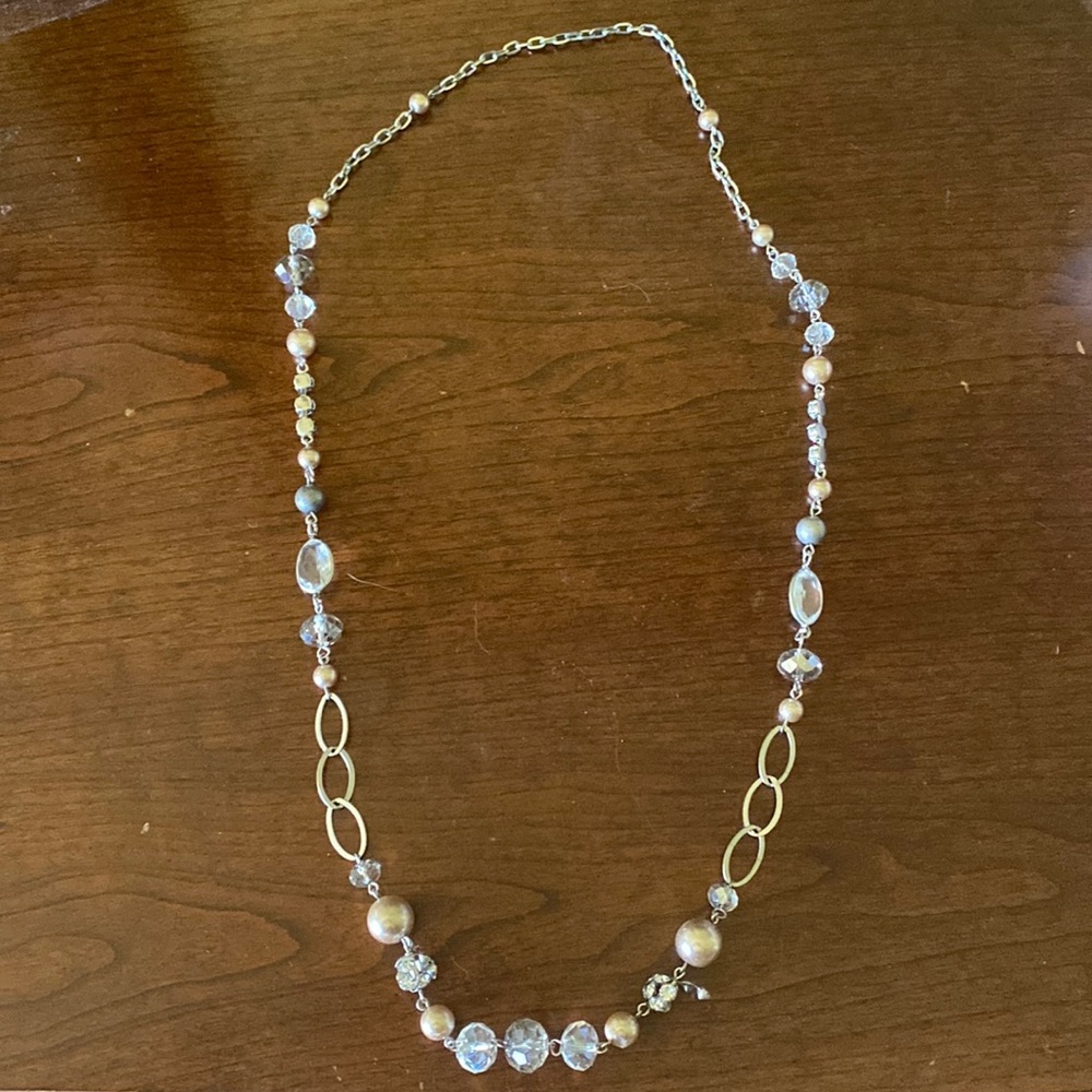 Long layering necklace